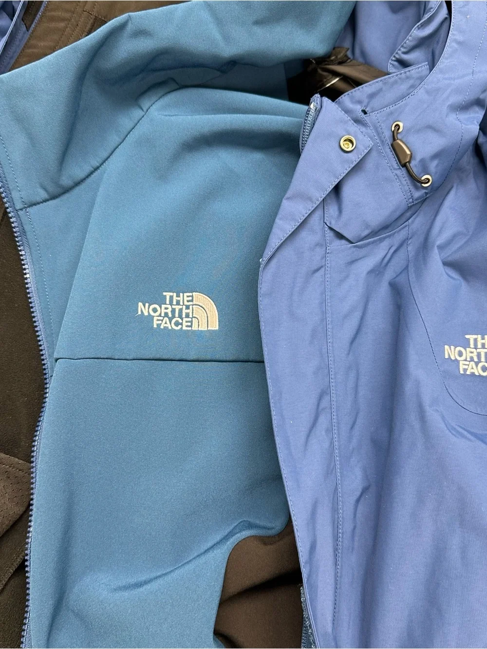 The North Face 3 in 1 Jacket Men’s 2XL Blue HyVent Triclimate Waterproof Ski